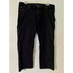 Michael Kors Cropped Dark Wash Jeans